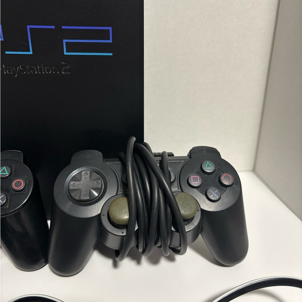 Ps2 console With 2 Controllers & 4 Games - Picture 4 of 10